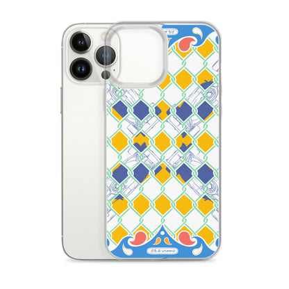 Blue Summer Racing League iPhone Case - twogirls1formula