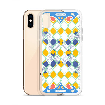 Blue Summer Racing League iPhone Case - twogirls1formula
