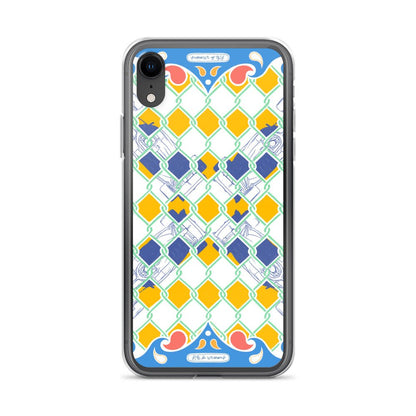 Blue Summer Racing League iPhone Case - twogirls1formula