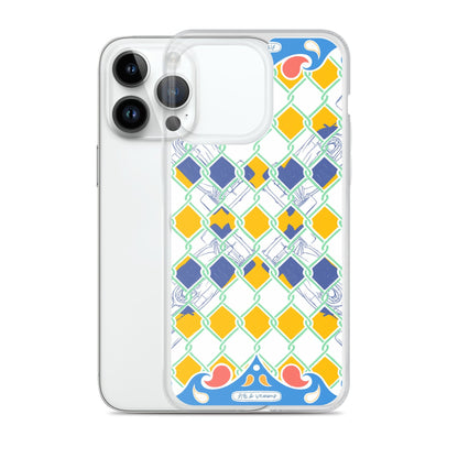 Blue Summer Racing League iPhone Case - twogirls1formula