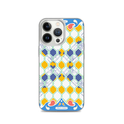 Blue Summer Racing League iPhone Case - twogirls1formula