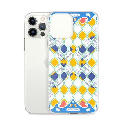 Blue Summer Racing League iPhone Case - twogirls1formula