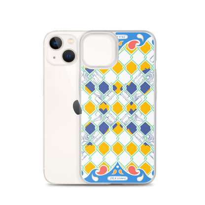 Blue Summer Racing League iPhone Case - twogirls1formula