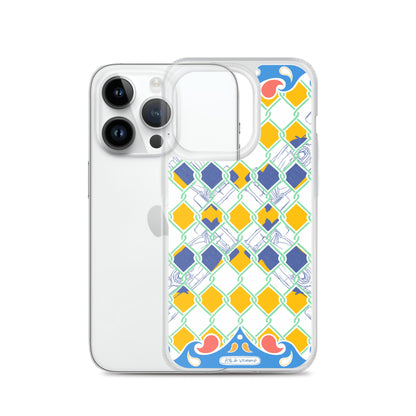Blue Summer Racing League iPhone Case - twogirls1formula