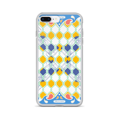 Blue Summer Racing League iPhone Case - twogirls1formula