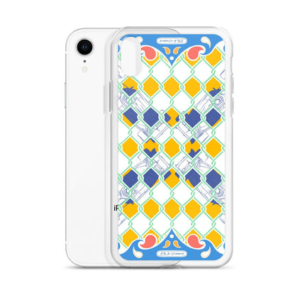 Blue Summer Racing League iPhone Case - twogirls1formula