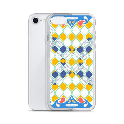 Blue Summer Racing League iPhone Case - twogirls1formula