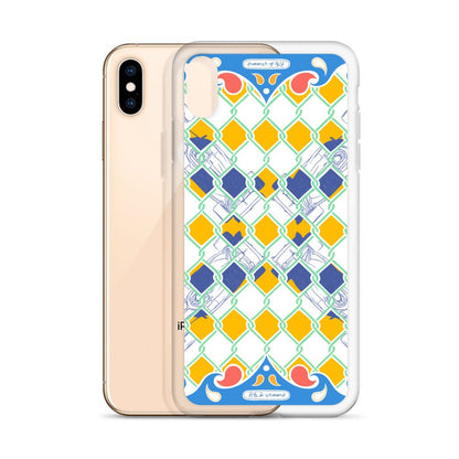 Blue Summer Racing League iPhone Case - twogirls1formula