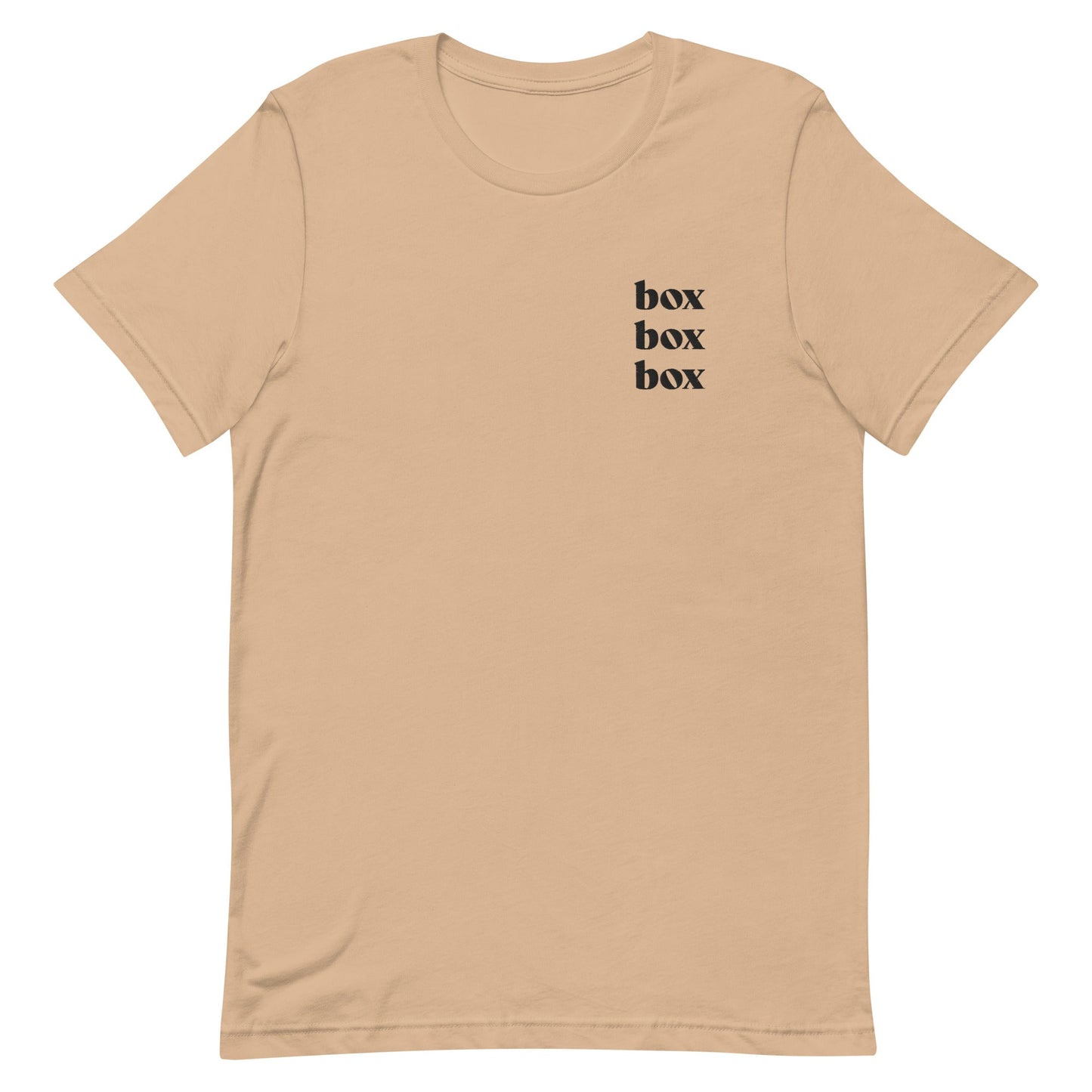 Box Box Box Embroidered Tee - twogirls1formula