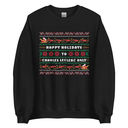 Charles Leclerc Holiday Sweater - twogirls1formula