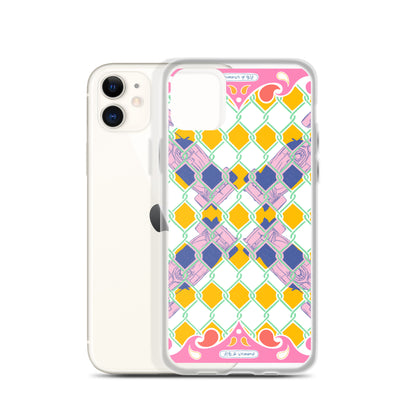 Pink Summer Racing League iPhone Case