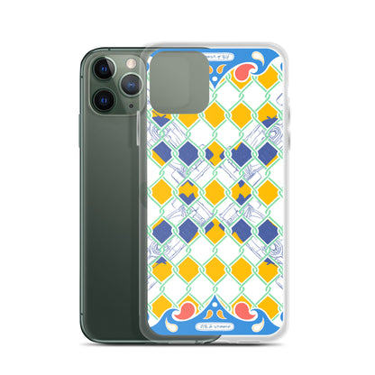 Blue Summer Racing League iPhone Case - twogirls1formula