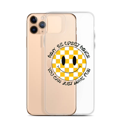 "Just Have Fun" iPhone Case - twogirls1formula