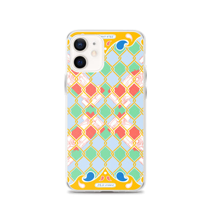 Yellow Summer Racing League iPhone Case
