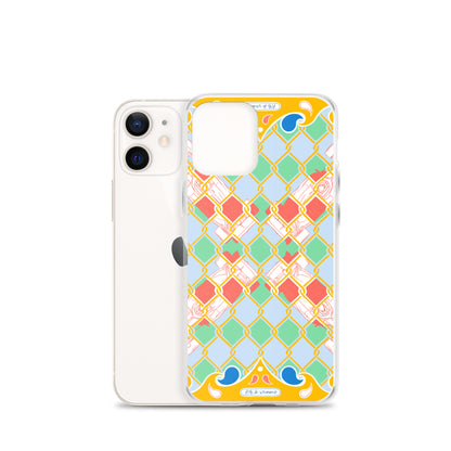 Yellow Summer Racing League iPhone Case