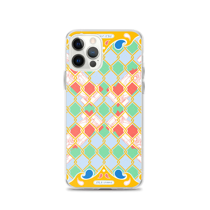 Yellow Summer Racing League iPhone Case