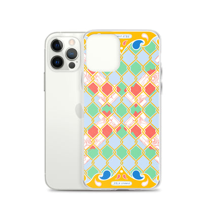 Yellow Summer Racing League iPhone Case