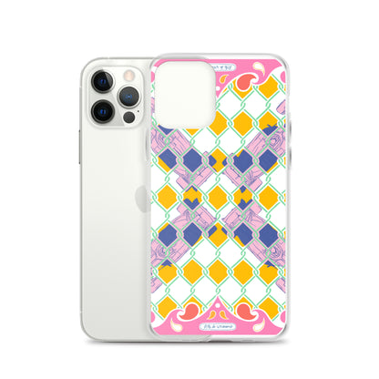 Pink Summer Racing League iPhone Case