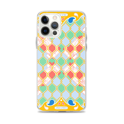 Yellow Summer Racing League iPhone Case