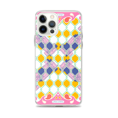 Pink Summer Racing League iPhone Case