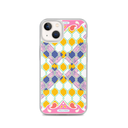 Pink Summer Racing League iPhone Case