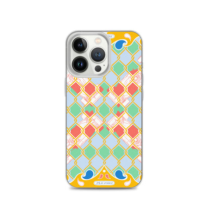 Yellow Summer Racing League iPhone Case