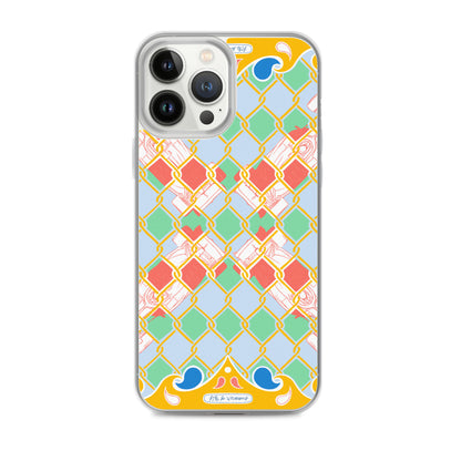 Yellow Summer Racing League iPhone Case