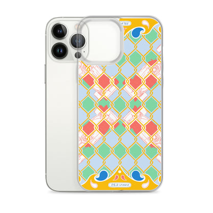Yellow Summer Racing League iPhone Case