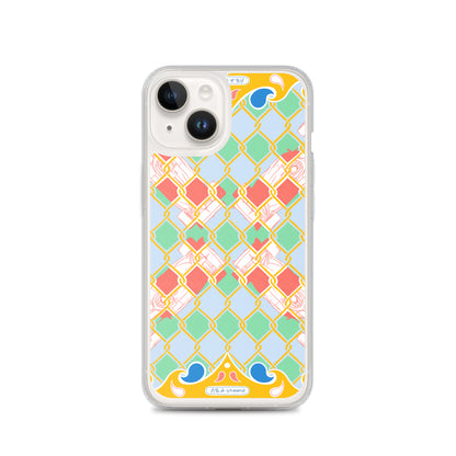 Yellow Summer Racing League iPhone Case