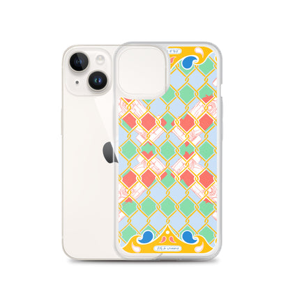 Yellow Summer Racing League iPhone Case