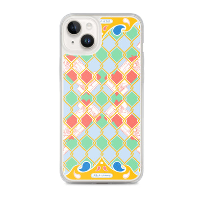 Yellow Summer Racing League iPhone Case