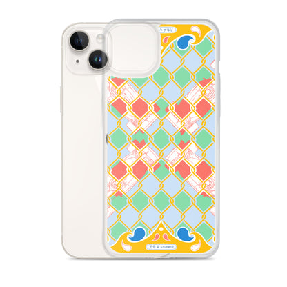 Yellow Summer Racing League iPhone Case