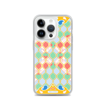 Yellow Summer Racing League iPhone Case