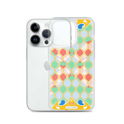 Yellow Summer Racing League iPhone Case