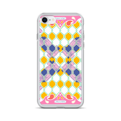 Pink Summer Racing League iPhone Case