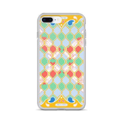 Yellow Summer Racing League iPhone Case