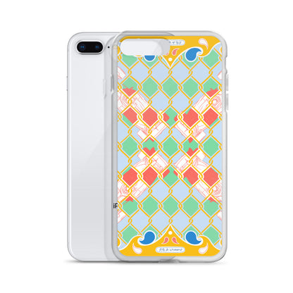 Yellow Summer Racing League iPhone Case