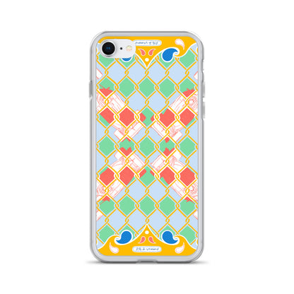 Yellow Summer Racing League iPhone Case