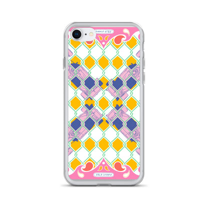 Pink Summer Racing League iPhone Case