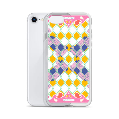 Pink Summer Racing League iPhone Case