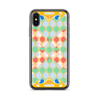 Yellow Summer Racing League iPhone Case