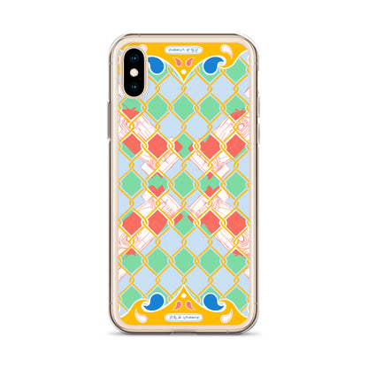 Yellow Summer Racing League iPhone Case