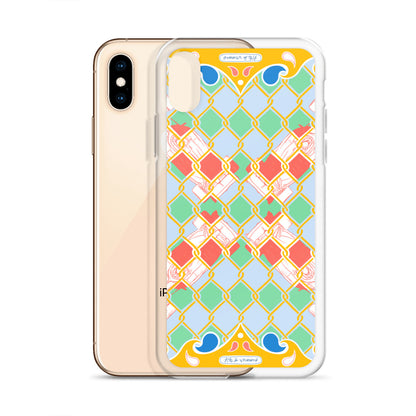 Yellow Summer Racing League iPhone Case