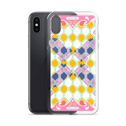 Pink Summer Racing League iPhone Case