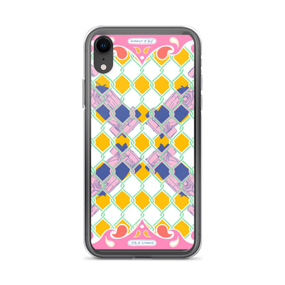 Pink Summer Racing League iPhone Case