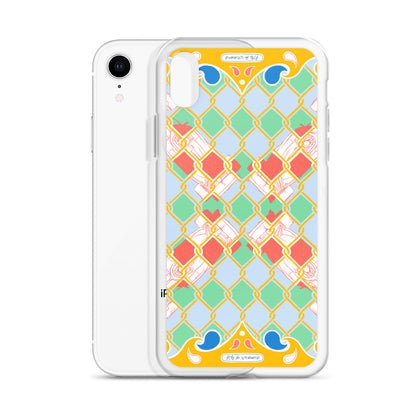 Yellow Summer Racing League iPhone Case