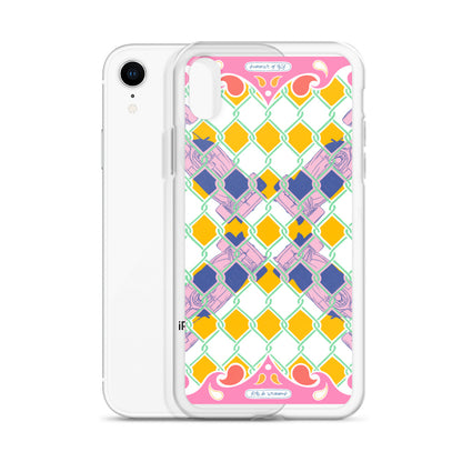 Pink Summer Racing League iPhone Case