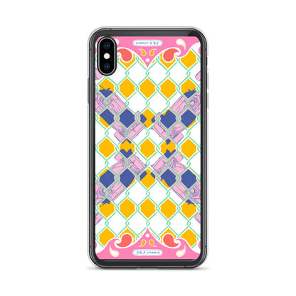 Pink Summer Racing League iPhone Case