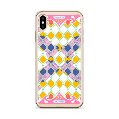 Pink Summer Racing League iPhone Case