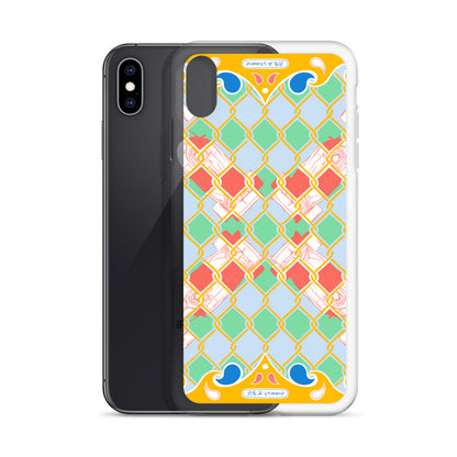 Yellow Summer Racing League iPhone Case
